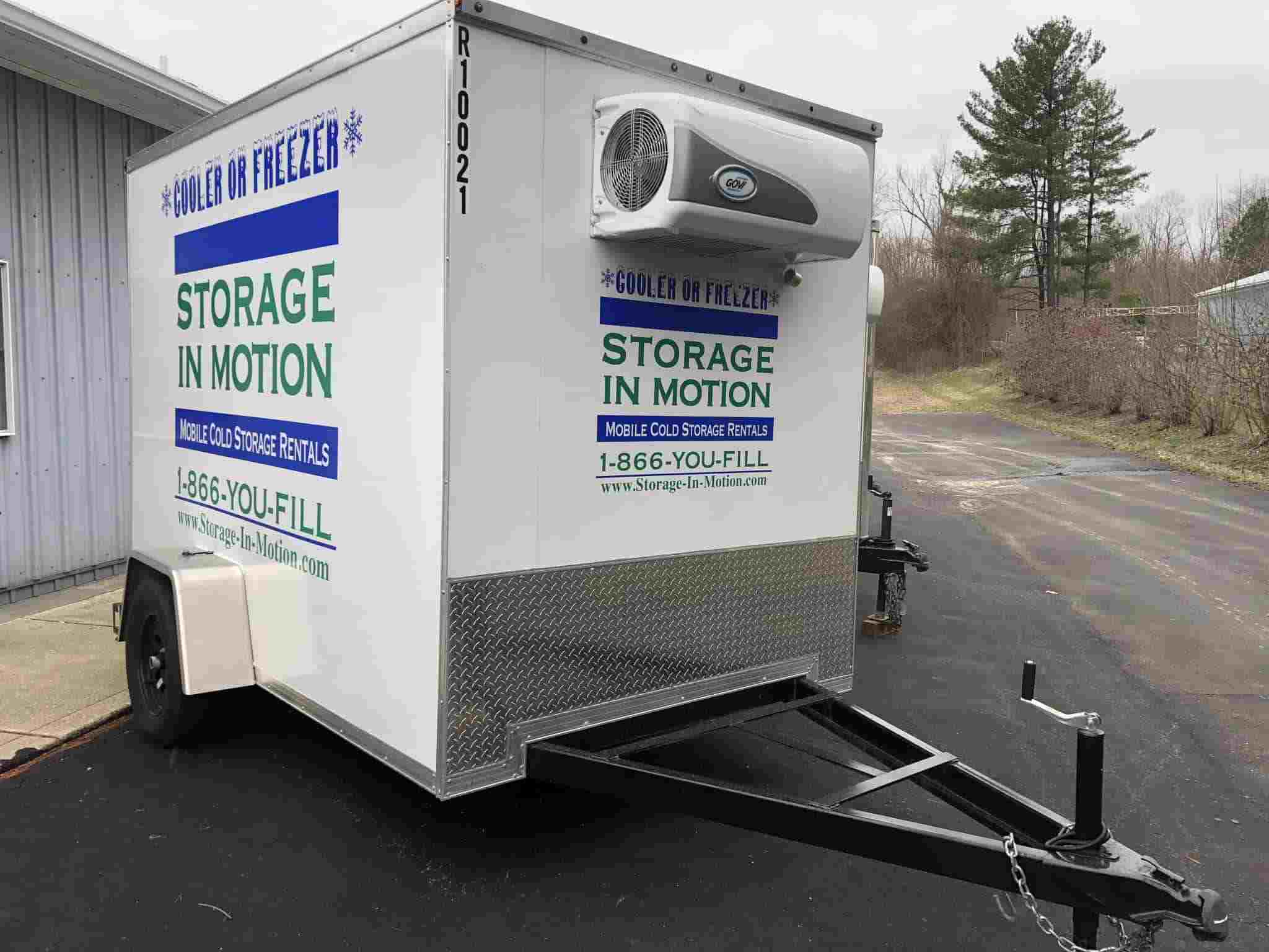 Emergency Refrigeration Trailer for Rental in Indiana