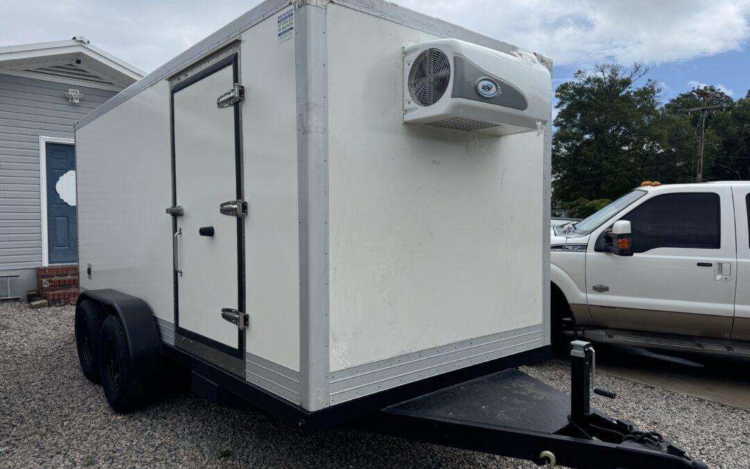 2025 NEW Govi 7′ x 16′ Seamless Cooler or Freezer Trailer