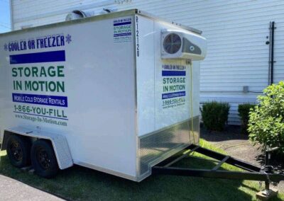 2022 USED Govi 7′ x 12′ Standard Cooler or Freezer Trailer