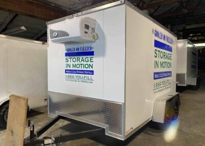 2021 USED Govi 7′ x 12′ Standard Cooler or Freezer Trailer
