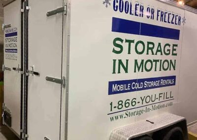2021 USED Govi 7′ x 12′ Standard Cooler or Freezer Trailer