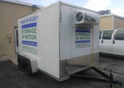 2021 USED Govi 7′ x 12′ Standard Cooler or Freezer Trailer