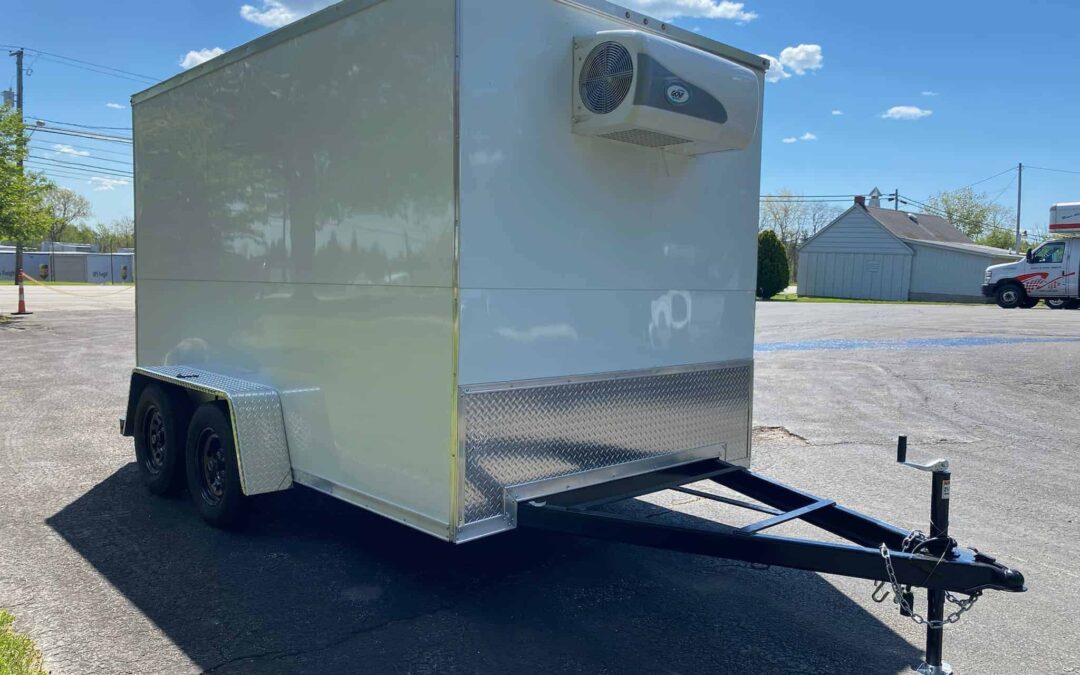 2025 NEW Govi 7′ x 12′ Standard Cooler or Freezer Trailer