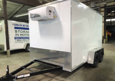 2025 NEW Govi 7′ x 12′ Standard Cooler or Freezer Trailer
