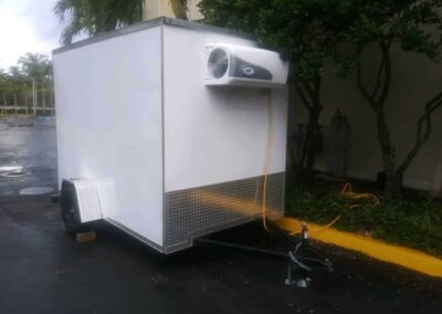 2025 NEW Govi 6′ x 10′ Standard Cooler or Freezer Trailer