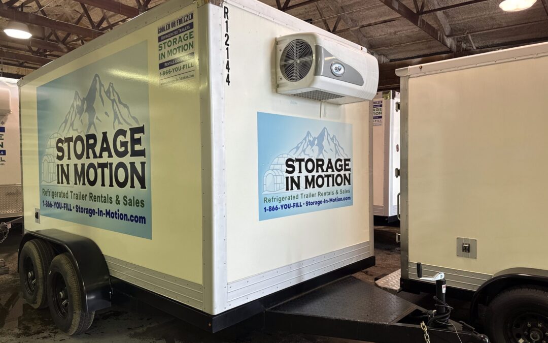 2023 USED Govi 7′ X 12′ Seamless Cooler or Freezer Trailer