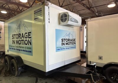 2023 USED Govi 7′ X 12′ Seamless Cooler or Freezer Trailer