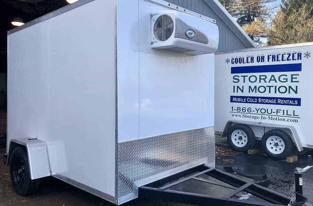 2025 NEW Govi 6′ x 10′ Standard Cooler or Freezer Trailer