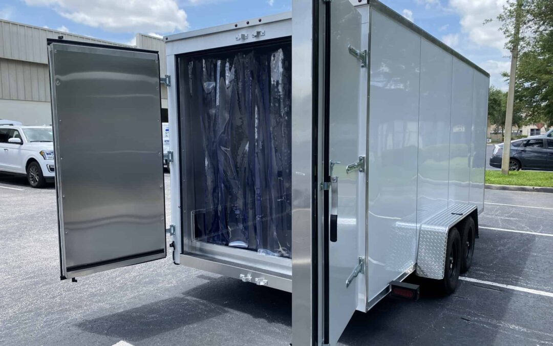 2025 NEW Govi 7′ x 16′ Standard Cooler or Freezer Trailer