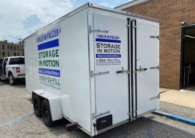 2022 USED Govi 7′ x 16′ Standard Cooler or Freezer Trailer