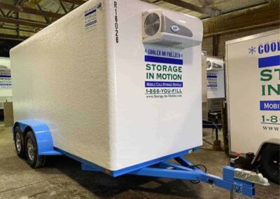 2021 USED Govi 6′ x 16′ Fiberglass Cooler or Freezer Trailer